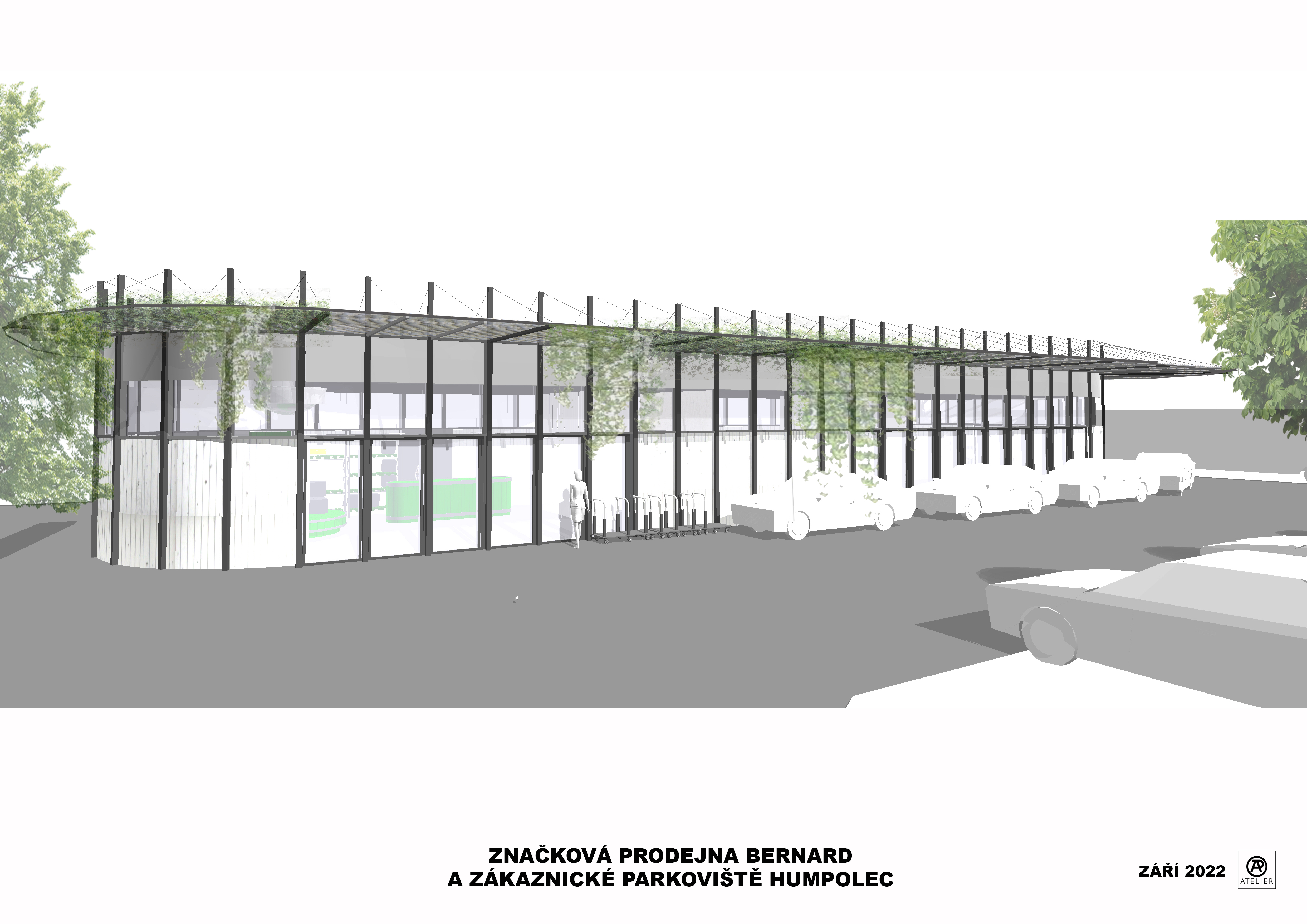 Bernard drive Humpolec - prodejna a parkoviště P&P 